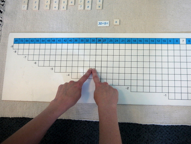 File:Blank Division Chart 9.JPG - Montessori Album