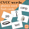 CVCC Words Flash Cards - $3.50