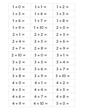 Addition Fact Slips.pdf