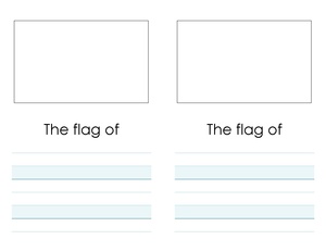 Flag Drawing with Lines for Name.pdf