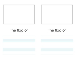 Flag Drawing with Lines for Name.pdf